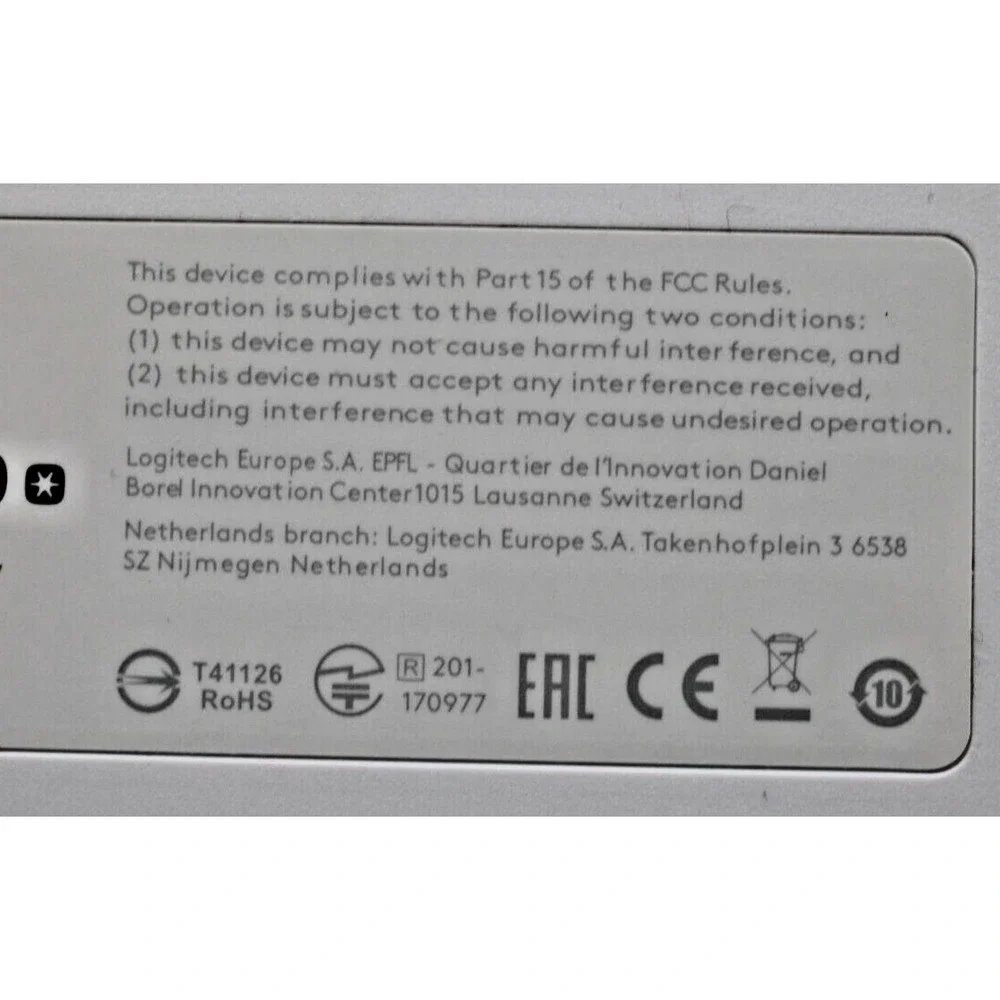 Logitech K540 Full-Size‎ Advanced Wireless Keyboard No Dongle